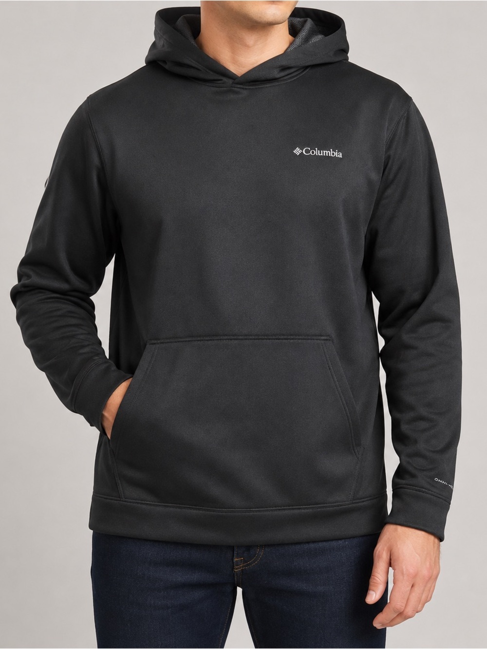 Columbia Heat Up Omni-Heat Hoodie Men’s Large Black AM6905